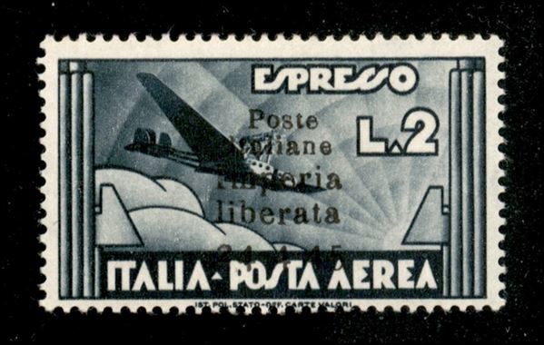 ITALIA / C.L.N. / Imperia / Posta aerea