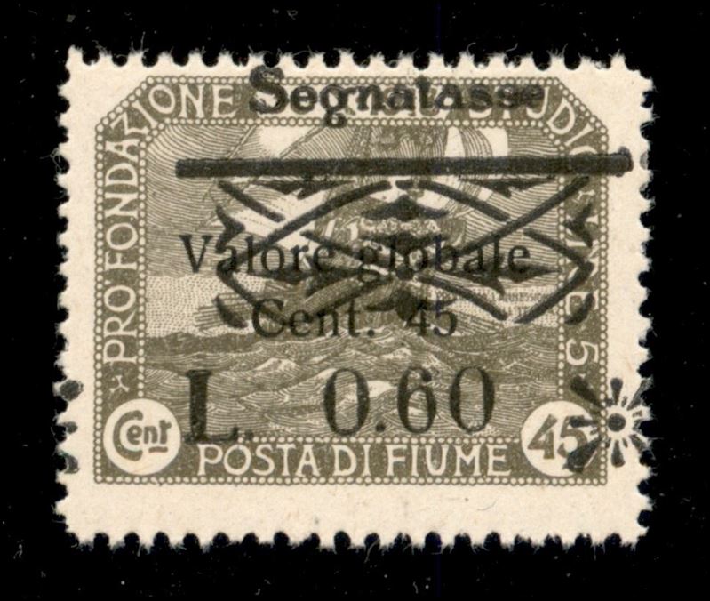 Italia / Occupazioni i Guerra Mondiale / Fiume / Segnatasse