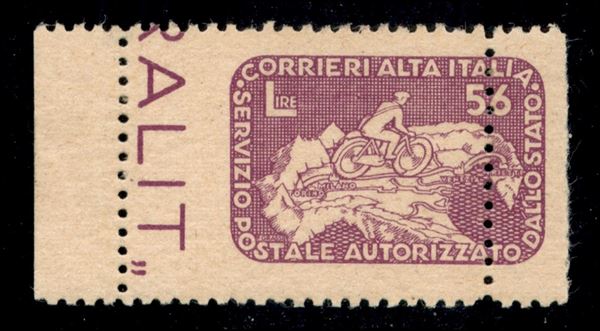 ITALIA / Emissioni Locali / Servizi Postali Autorizzati / COR.AL.IT. / COR.AL.IT.