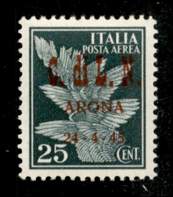 ITALIA / C.L.N. / Arona / Posta ordinaria