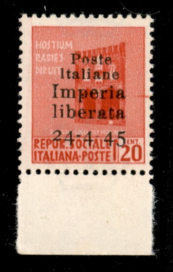 ITALIA / C.L.N. / Imperia / Posta ordinaria