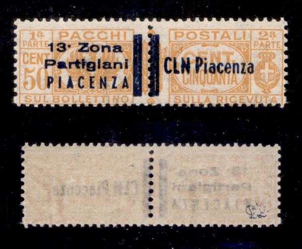 ITALIA / C.L.N. / Piacenza / Posta ordinaria