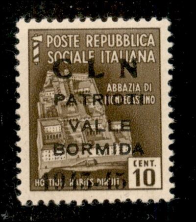 Italia / C.L.n. / Valle Bormida / Posta Ordinaria