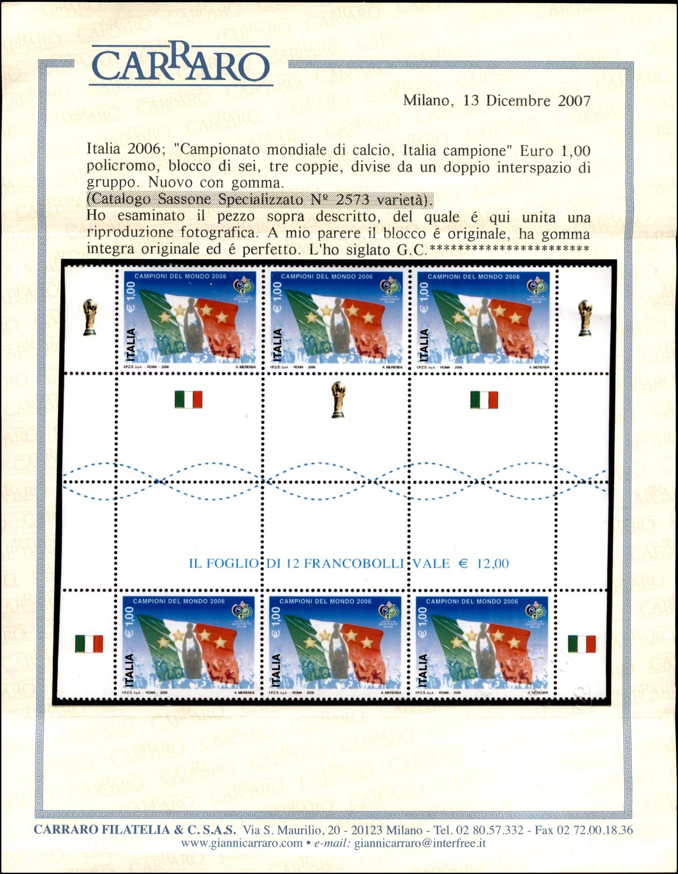Italia / Repubblica / Posta Ordinaria