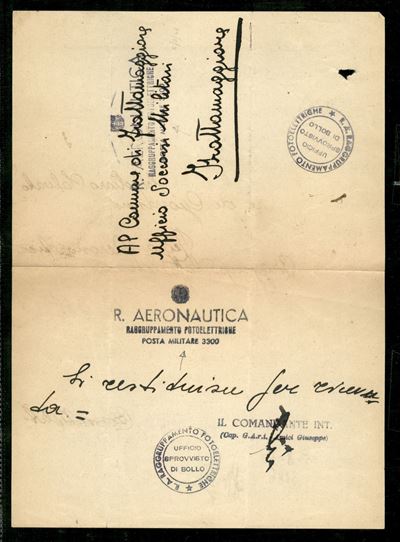 Italia / Regno / Vittorio Emanuele III / Posta Militare