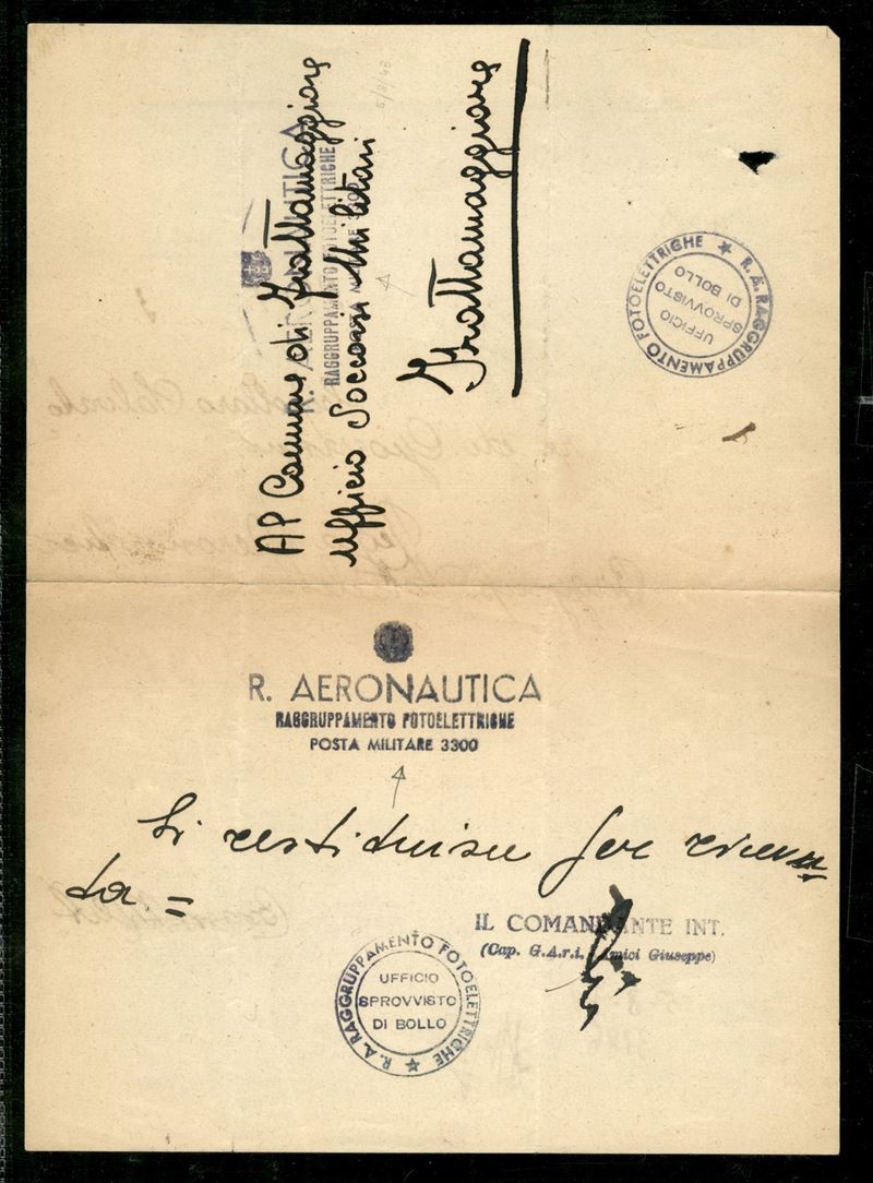 Italia / Regno / Vittorio Emanuele III / Posta Militare