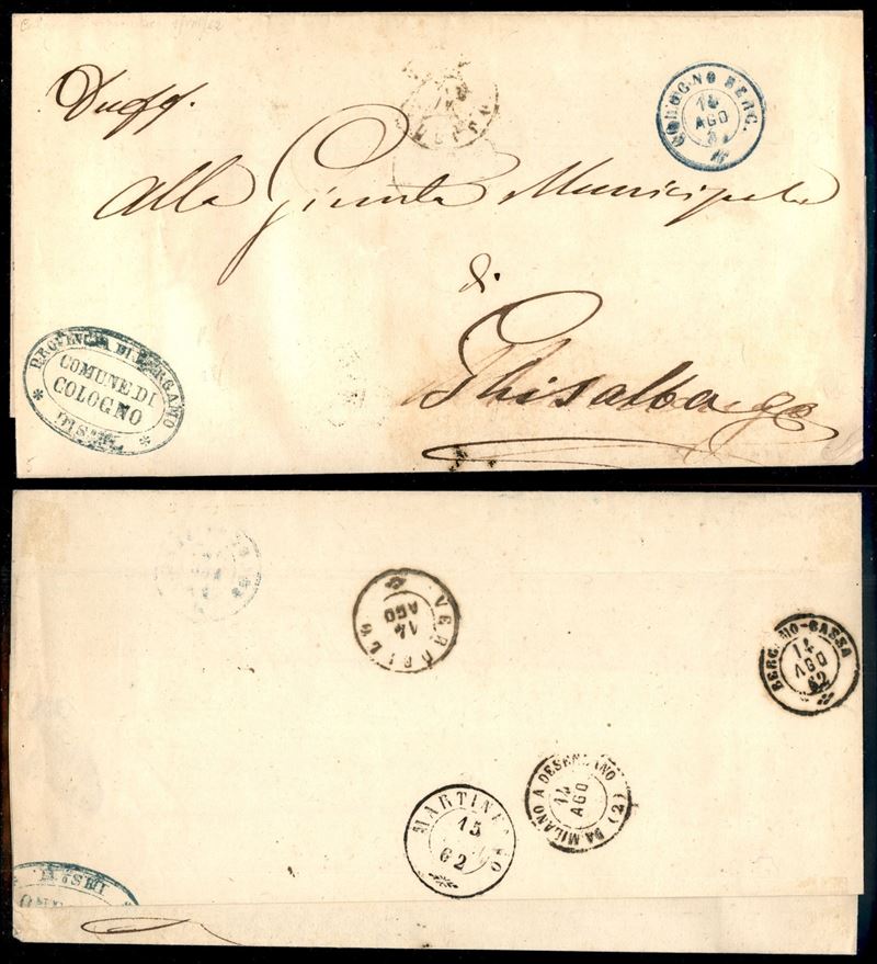 ITALIA / Antichi Stati Italiani / Lombardo Veneto / Posta ordinaria