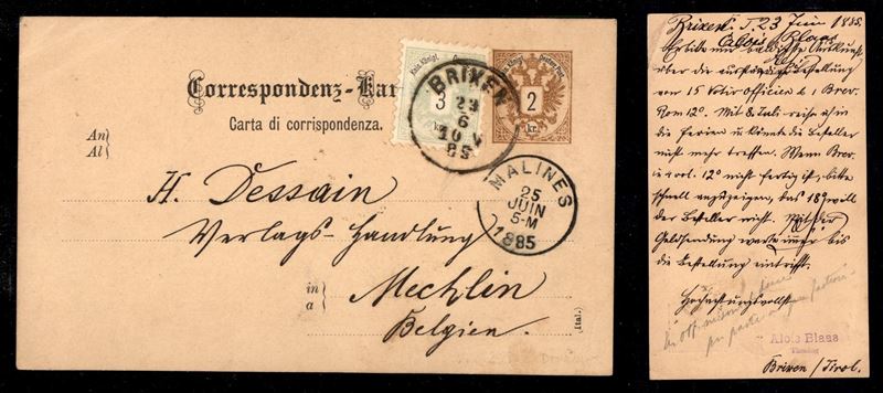 ITALIA / Antichi Stati Italiani / Territori italiani d'Austria / Posta ordinaria