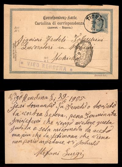 Italia / Antichi Stati Italiani / Territori Italiani D'austria / Posta Ordinaria
