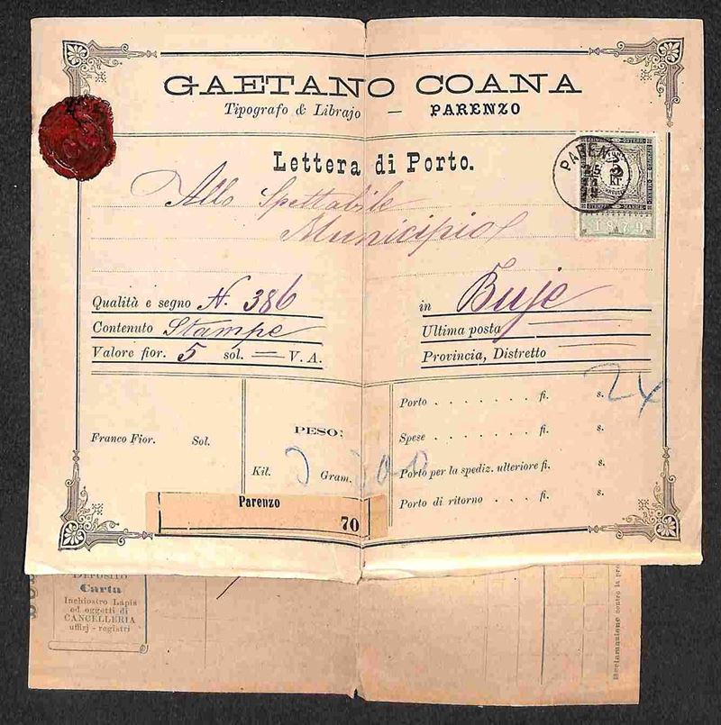 Italia / Antichi Stati Italiani / Territori Italiani D'austria / Posta Ordinaria