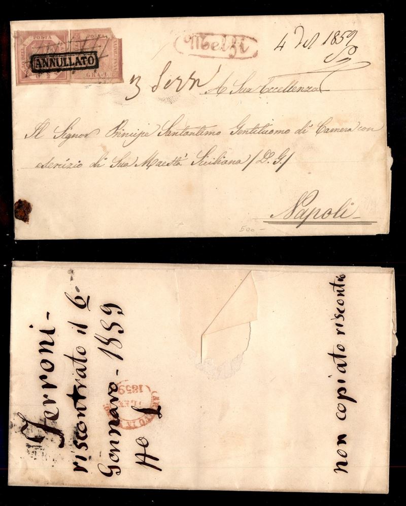 ITALIA / Antichi Stati Italiani / Napoli / Posta ordinaria