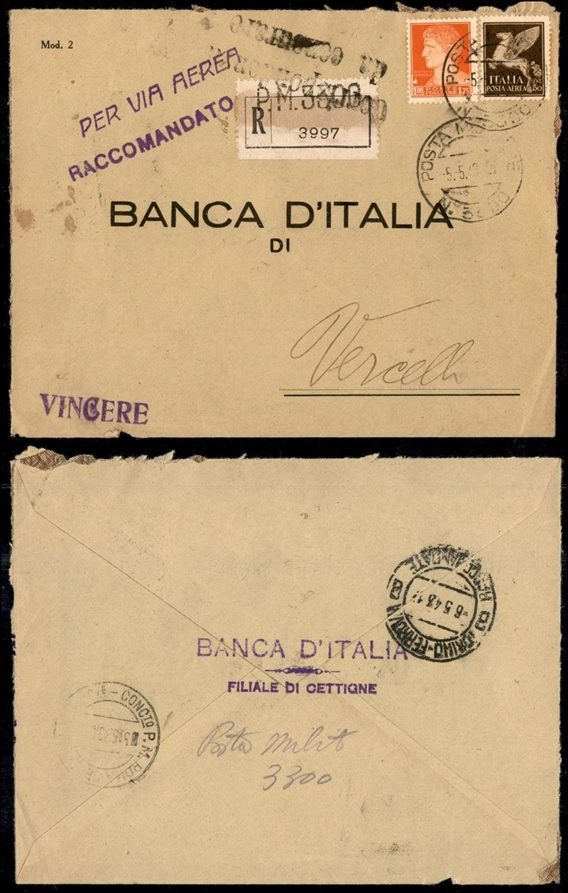 Italia / Occupazioni II Guerra Mondiale / Lubiana / Posta Militare