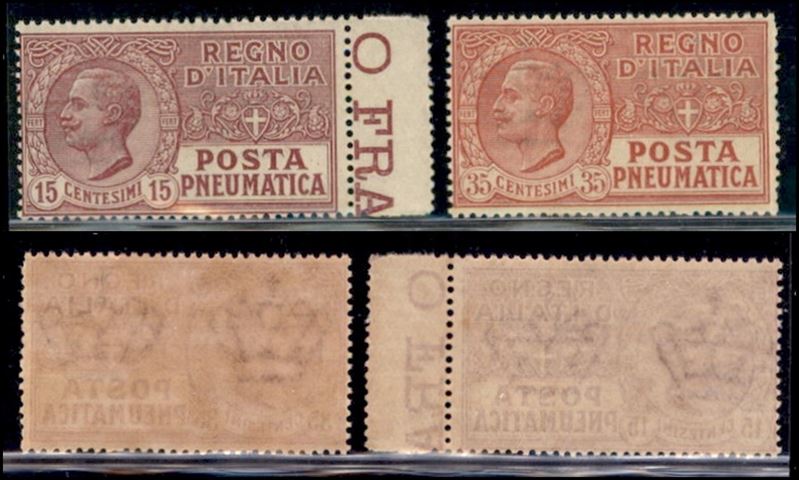 Italia / Regno / Posta Pneumatica