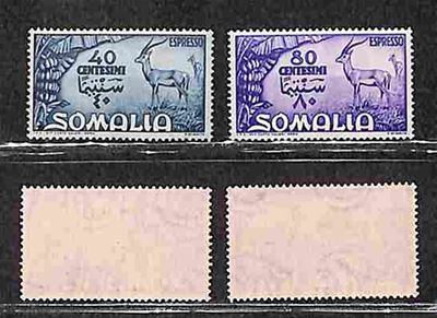 Italia / Occupazioni Straniere delle Colonie / Somalia a.f.I.s. / Espressi