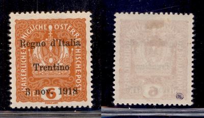 Italia / Occupazioni i Guerra Mondiale / Trentino-alto Adige / Posta Ordinaria