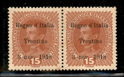 Italia / Occupazioni i Guerra Mondiale / Trentino-alto Adige / Posta Ordinaria