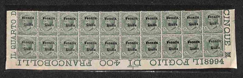 Italia / Occupazioni i Guerra Mondiale / Venezia Giulia / Posta Ordinaria