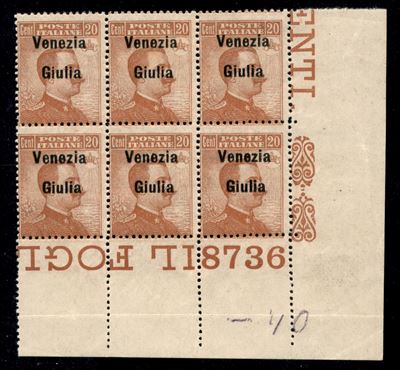 Italia / Occupazioni i Guerra Mondiale / Venezia Giulia / Posta Ordinaria