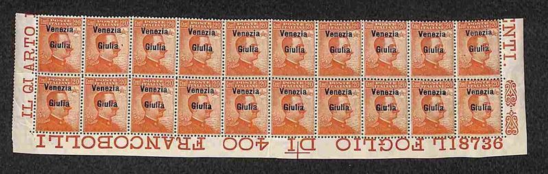 Italia / Occupazioni i Guerra Mondiale / Venezia Giulia / Posta Ordinaria