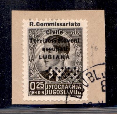 Italia / Occupazioni II Guerra Mondiale / Lubiana / Posta Ordinaria