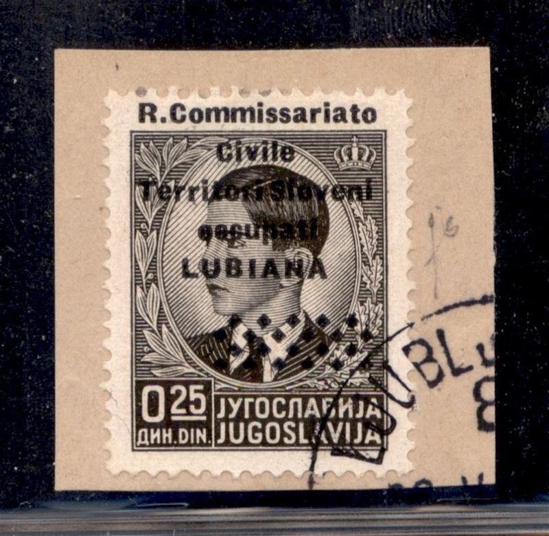 Italia / Occupazioni II Guerra Mondiale / Lubiana / Posta Ordinaria