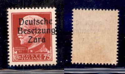 Italia / Occupazioni II Guerra Mondiale / Occupazione Tedesca / Zara / Posta Ordinaria