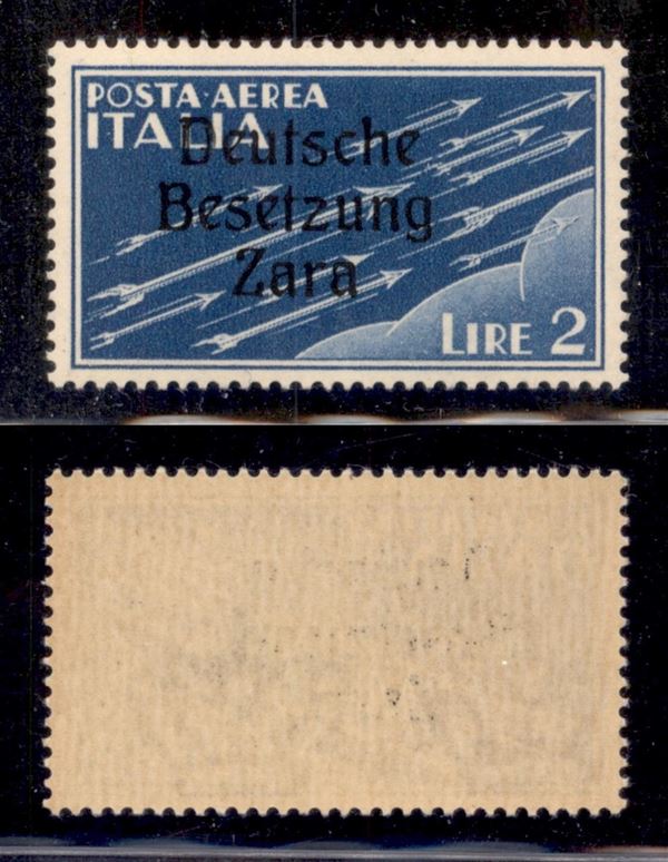 ITALIA / Occupazioni II guerra mondiale / Occupazione Tedesca / Zara / Posta aerea