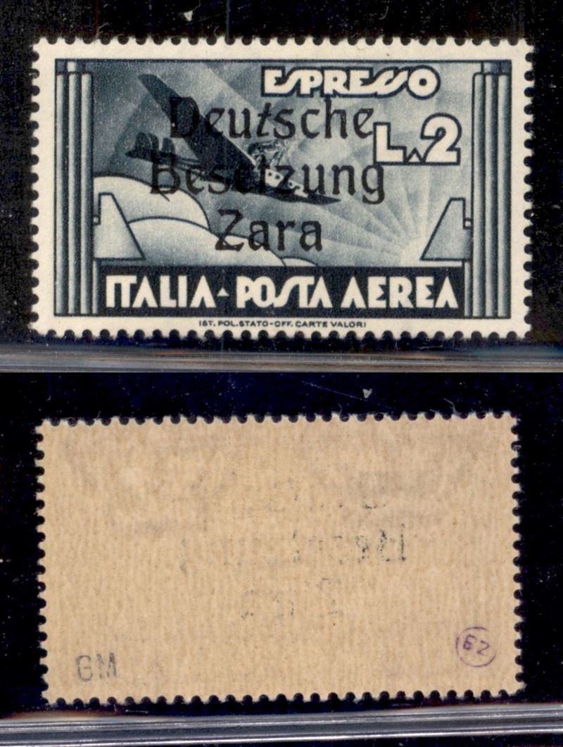 Italia / Occupazioni II Guerra Mondiale / Occupazione Tedesca / Zara / Posta Aerea