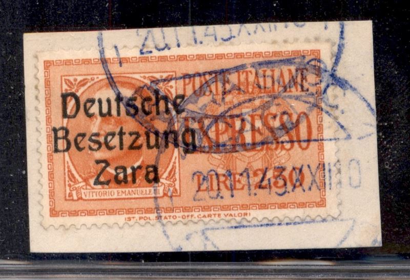 Italia / Occupazioni II Guerra Mondiale / Occupazione Tedesca / Zara / Espressi