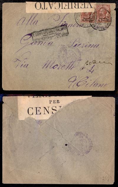Italia / Uffici Postali All'estero / Levante / Valona / Posta Ordinaria