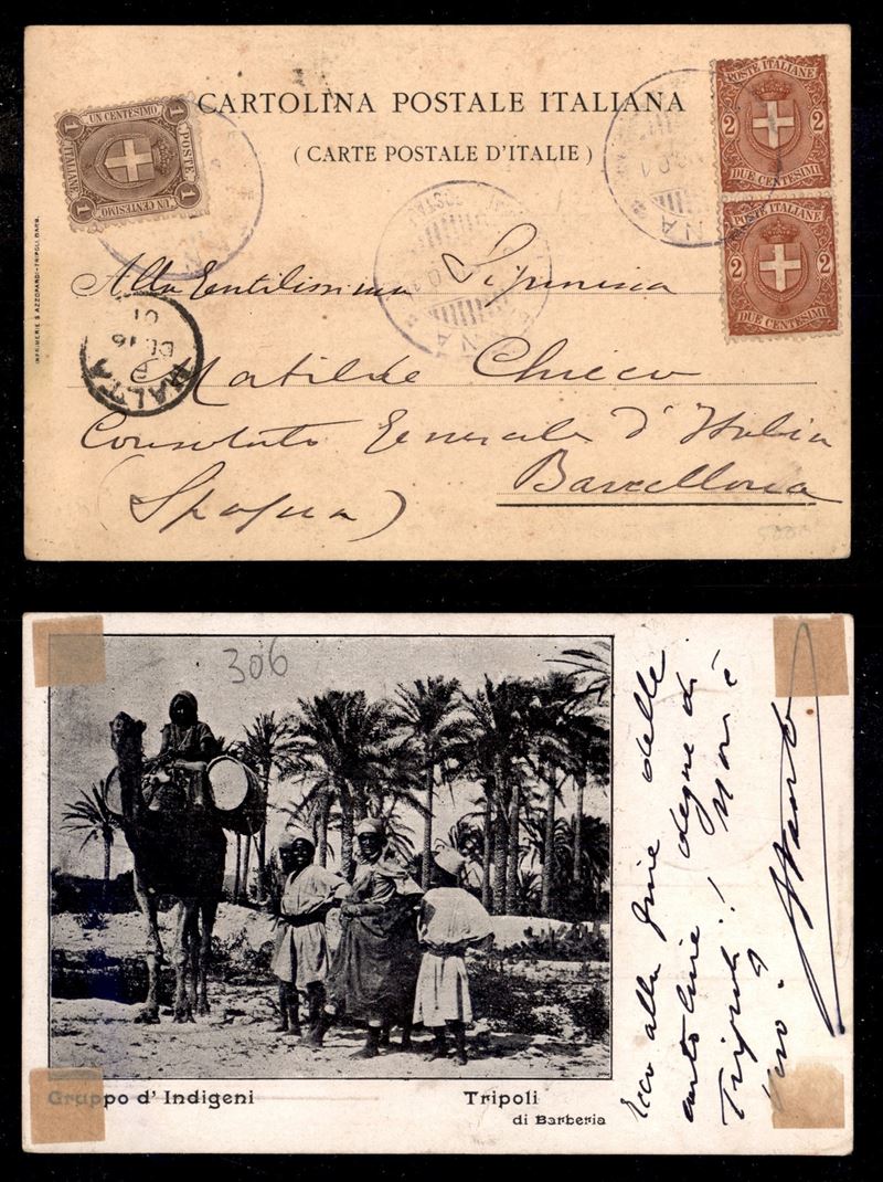Italia / Uffici Postali All'estero / Levante / Tripoli di Barberia / Posta Ordinaria