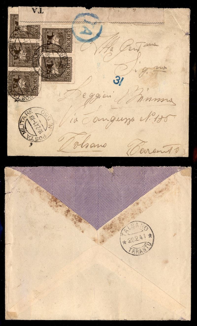 Italia / Colonie / Egeo / Emissioni Generali / Posta Militare