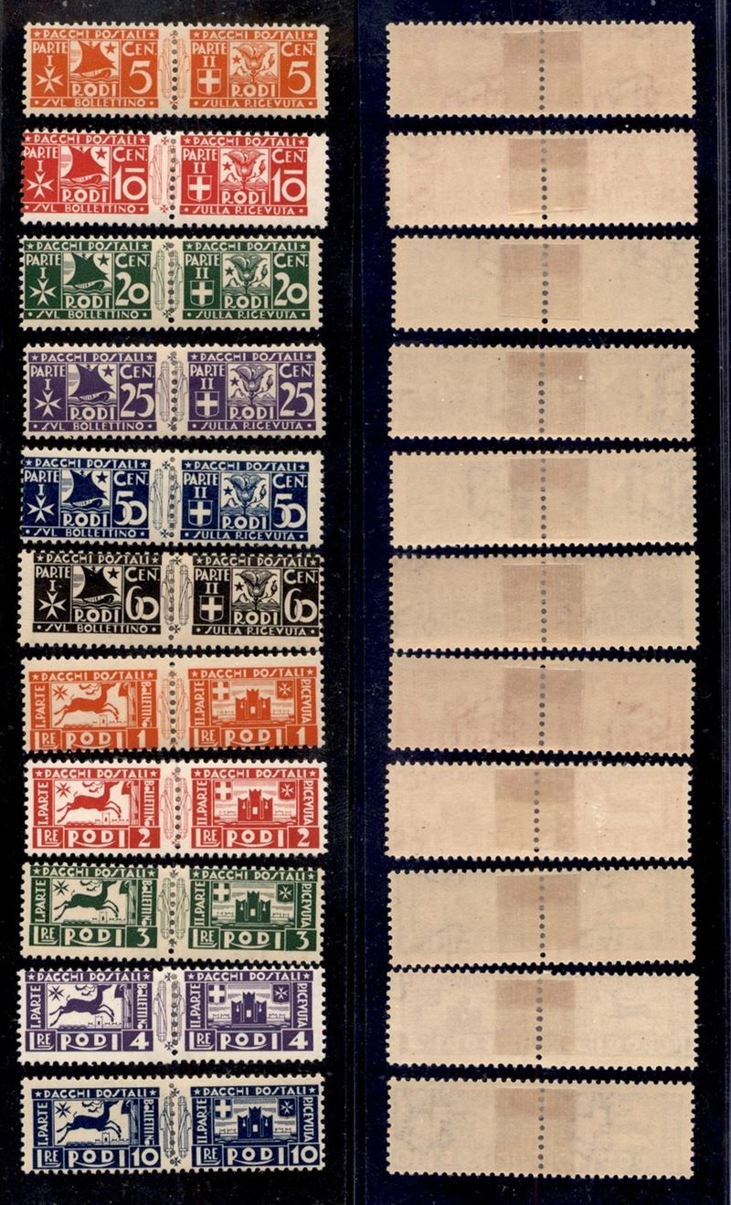 Italia / Colonie / Egeo / Emissioni Generali / Pacchi Postali