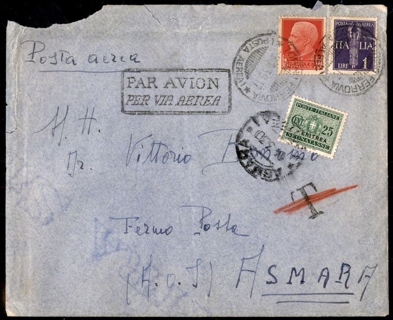 Italia / Colonie / Eritrea / Segnatasse