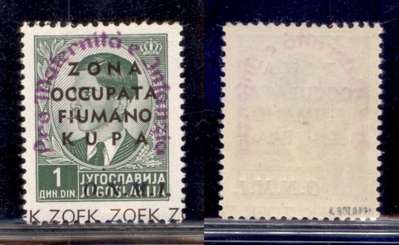 Italia / Occupazioni II Guerra Mondiale / Zona Fiumano Kupa / Posta Ordinaria