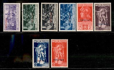 Italia / Colonie / Tripolitania / Posta Ordinaria + Aerea