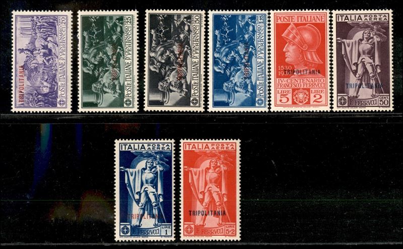 Italia / Colonie / Tripolitania / Posta Ordinaria + Aerea