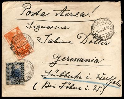 Italia / Colonie / Tripolitania / Aerogrammi