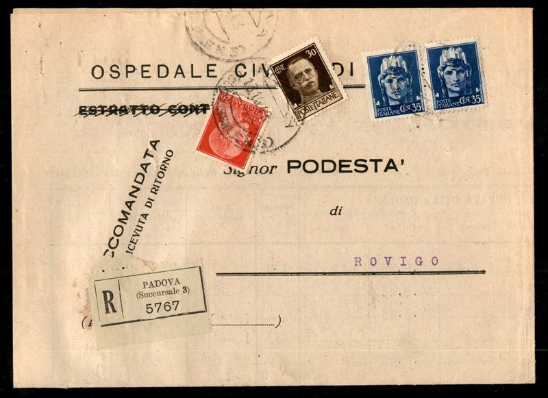 Italia / Rsi / G.n.r. Brescia / Posta Ordinaria