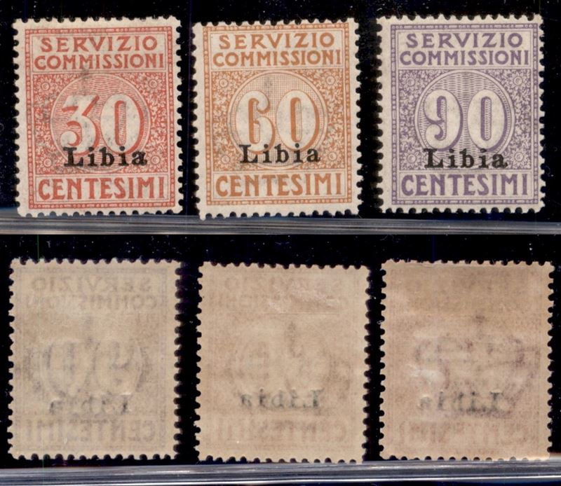 Italia / Colonie / Libia / Servizio Commissioni
