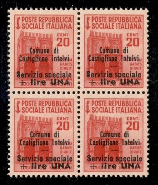 Italia / Emissioni Locali / Castglione D'intelvi / Posta Ordinaria