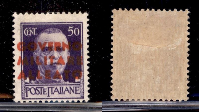 Italia / Occupazioni Straniere di Territori Italiani / Occupazione Anglo-americana / Napoli / Pos...
