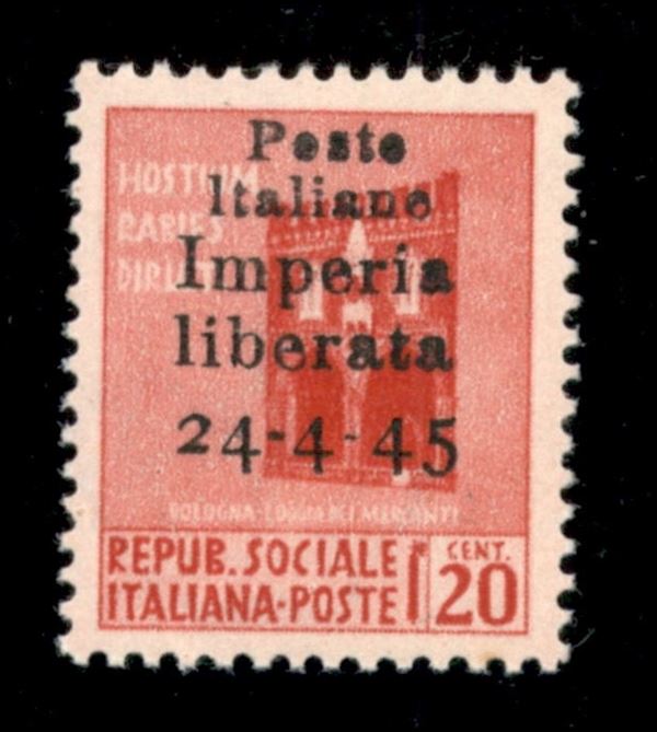 ITALIA / C.L.N. / Imperia / Posta ordinaria