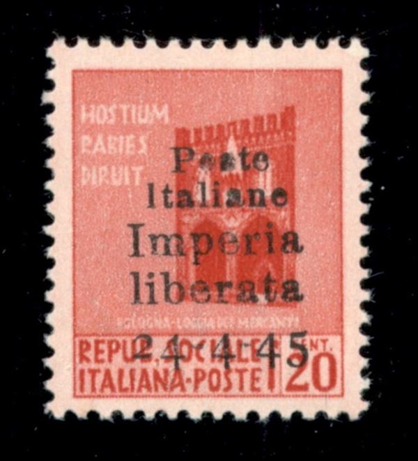 ITALIA / C.L.N. / Imperia / Posta ordinaria