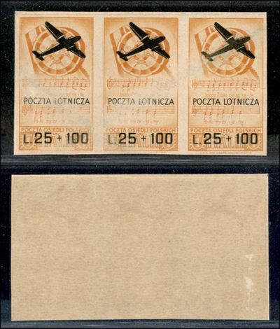 Italia / Corpo Polacco / Posta Aerea