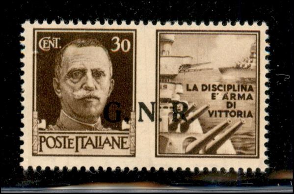 ITALIA / RSI / G.N.R. Brescia / Propaganda di Guerra