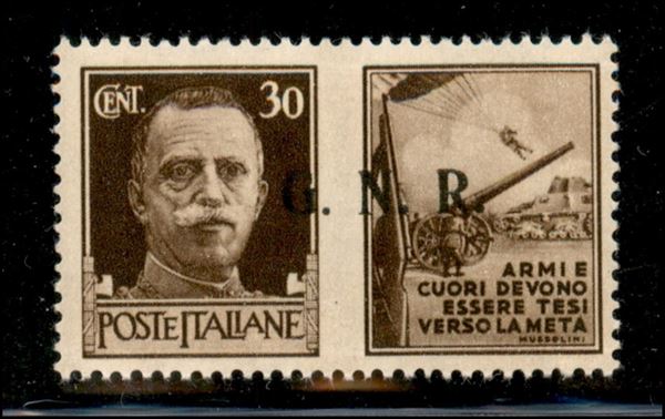 ITALIA / RSI / G.N.R. Brescia / Propaganda di Guerra