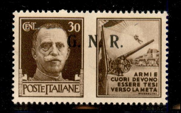 ITALIA / RSI / G.N.R. Brescia / Propaganda di Guerra