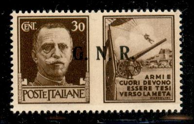 Italia / Rsi / G.n.r. Brescia / Propaganda di Guerra