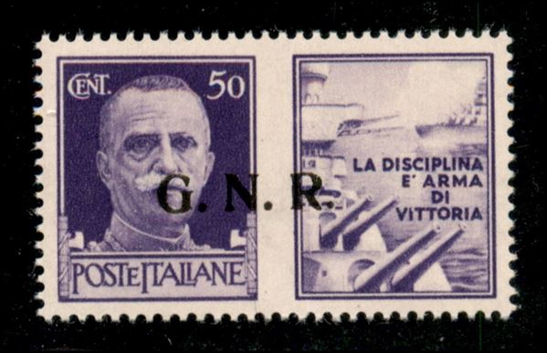 ITALIA / RSI / G.N.R. Brescia / Propaganda di Guerra